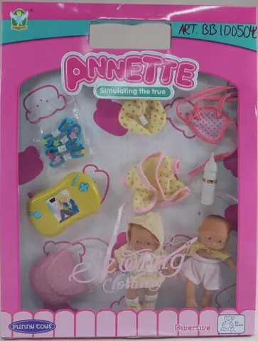 Набор кукла с аксессуарами «Annette Doll»