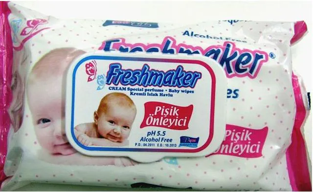 Детские влажные салфетки