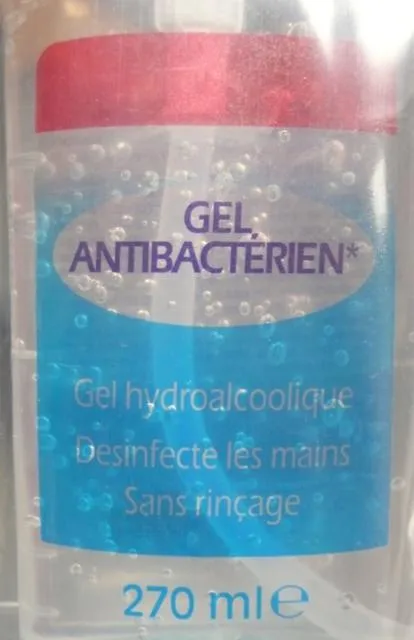 Antibacterial gel – Water-alcohol gel