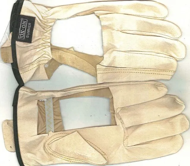 Leather gloves
