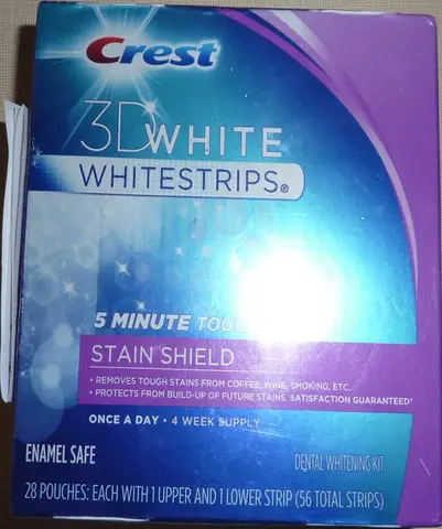 Dental whitening strips "3D White Whitestrips - 5