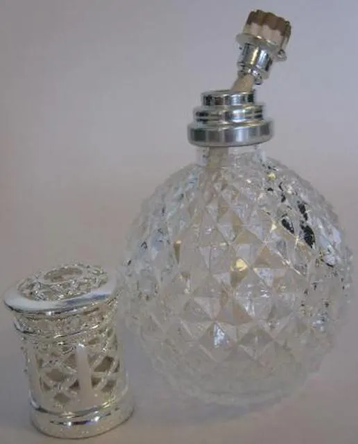 Glass oil lamp
