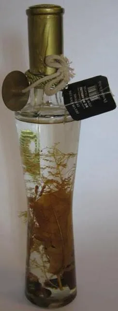 Стеклянная масляная лампа
