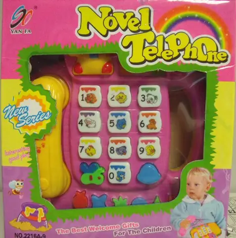Toy telephone "Novel Telephone"