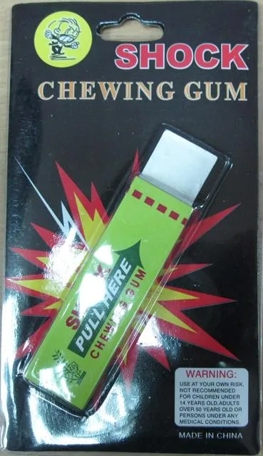 Joke chewing gum "Shock Chewing Gum"
