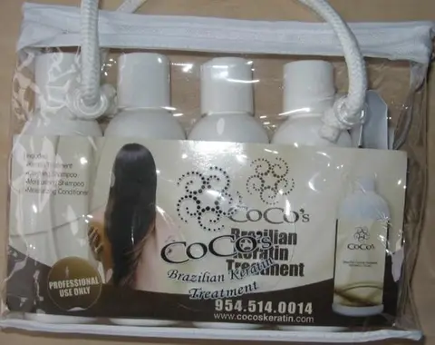Cosmetics pack "CoCo`s Brazilian Keratin Treatment
