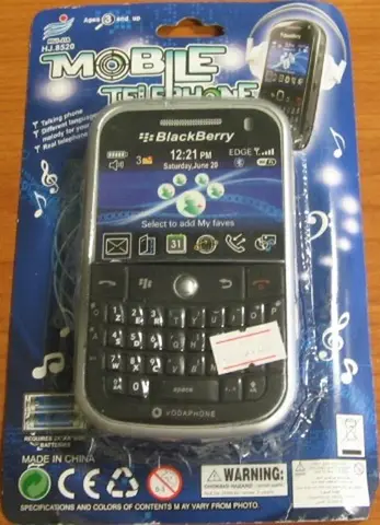 Toy mobile phone - Mobile Telephone “BlackBerry” <