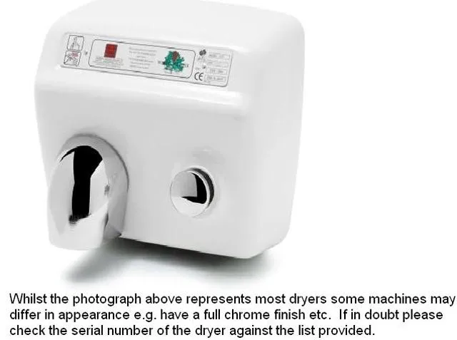 Hand dryer "Universal Nozzle A48 Hand Dryer"