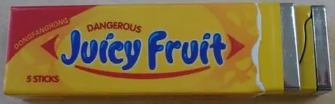 Novelty lighter "Juicy Fruit" (THE PRODUCT IS COUN