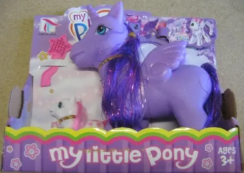 Пластиковая лошадка «My Little Pony» <font color="#ff0000