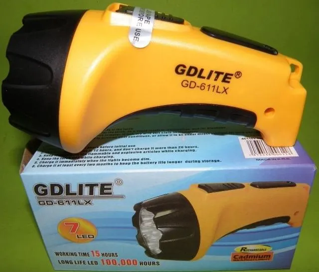 Rechargeable torch "7 LED"