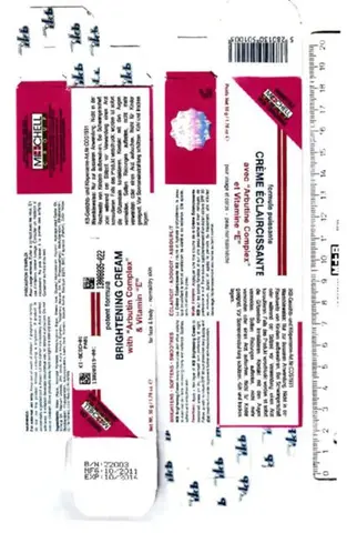 Skin lightening product