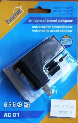 Дорожный адаптер для вилки «Universal Travel Adaptor»