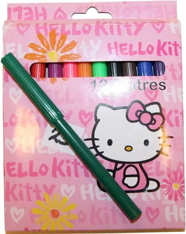Фломастеры «Hello Kitty 12 feutres»