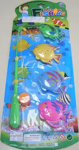 Magnetic fishing toy