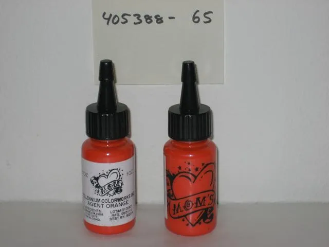 Tattoo ink "Agent orange"