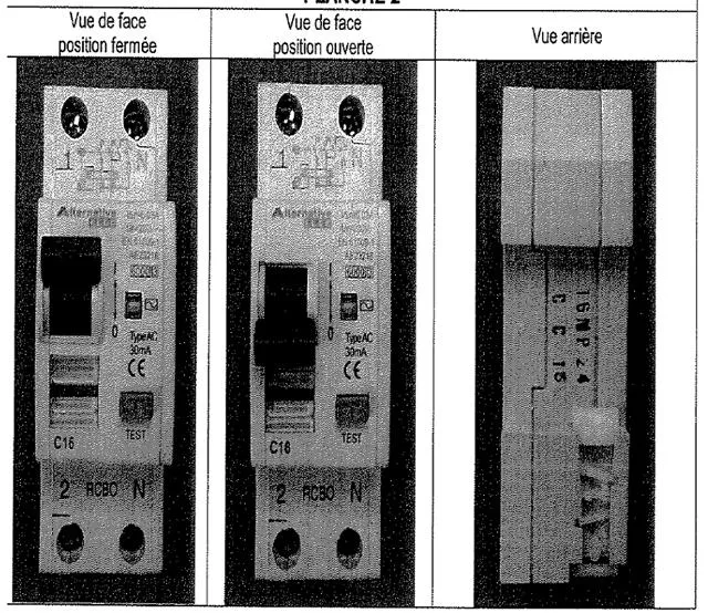 Differential circuit-breaker "Disjonteur Differ