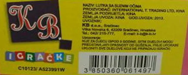 Пластиковая кукла