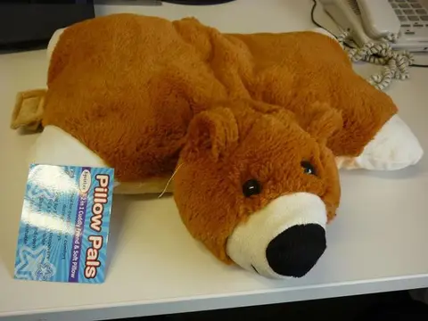 Soft toy "Pillow Pals Squishee 2 in 1 Cuddly Frien