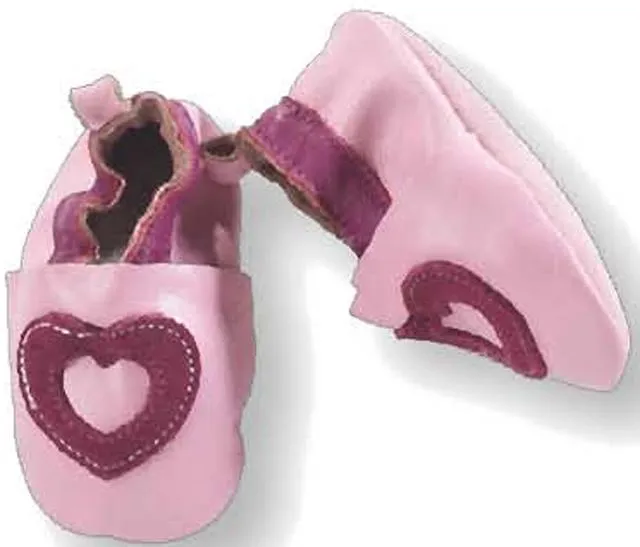 Leather baby shoes
