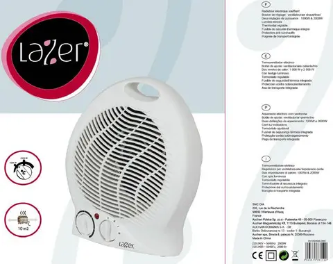 Fan heater