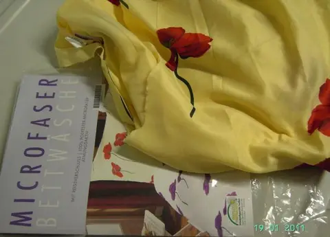 Постельное бельё «Microfaser Bettwäsche Mohnblume [microf