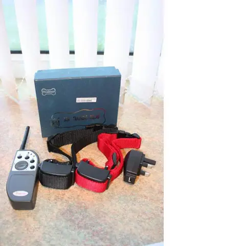 Dog training collar