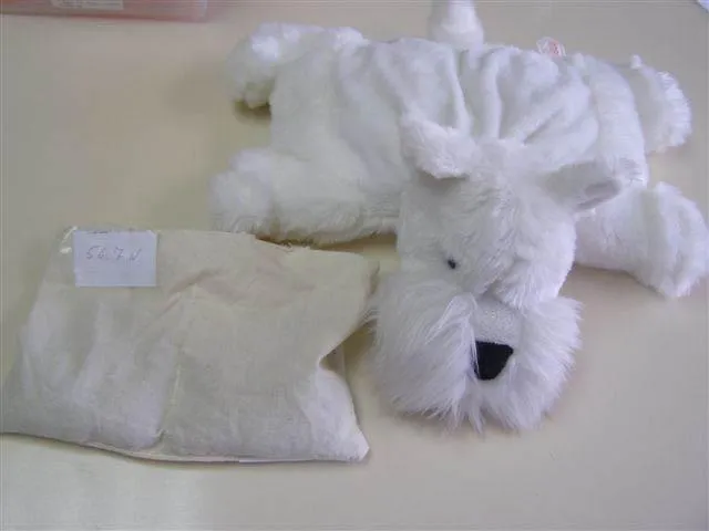 Soft toy bed warmer